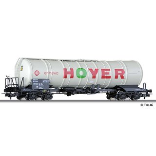 Tillig B 76583 Kesselwagen ERMEWA-HOYER Massstab: H0