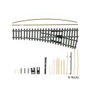 Tillig B 83003 Schwellenband R11 285 mm 15°...
