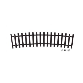 Tillig  83007 Schwellenband R 353 mm (R22) 15° (1 Stück) Spur TT