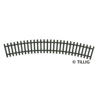 Tillig 83016 Schwellenband R 267 mm (R01) 30° (1 Stück ) Spur TT