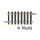 Tillig  83103 Gerades Gleis G4 - 41,5 mm Spur TT