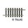 Tillig B 83103 Gerades Gleis G4 - 41,5 mm Massstab: TT
