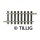 Tillig  83105 Gerades Gleis G3 - 43 mm Spur: TT