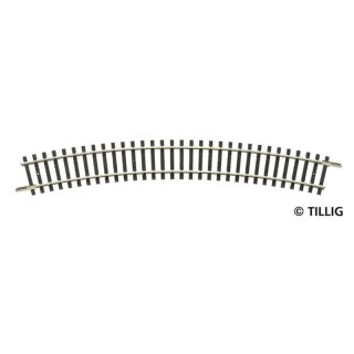 Tillig  83109 Gebogenes Gleis R 310 mm/30° (R11)  Spur TT