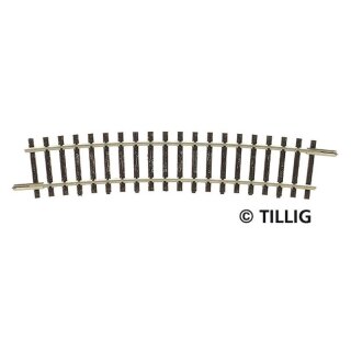 Tillig  83112Gebogenes Gleis R 396 mm/15° (R32) Spur: TT
