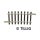 Tillig  83113 Gebogenes Gleis R 310mm/7,5° (R14) Spur TT