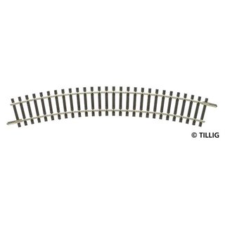 Tillig B 83116 Gebogenes Gleis R 267 (R01) 30? Massstab: TT