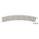 Tillig 83116 Gebogenes Gleis R 267 mm/30° (R01) Spur: TT