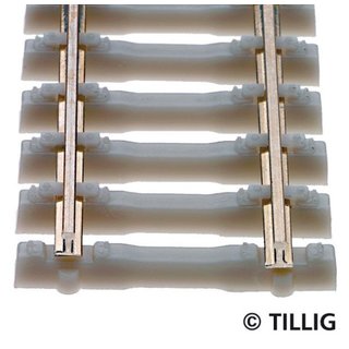 Tillig B 83134 Betonschwellenflexgleis 520 mm Massstab: TT