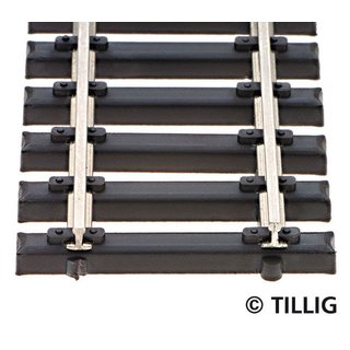 Tillig B 83136 Stahlschwellenflexgleis 520 mm Massstab: TT