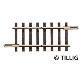 Tillig  83150 Trenngleis 41,5 mm, beidseitig getrennt (ohne Anschlüsse) Spur TT
