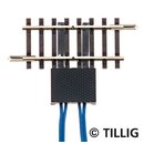 Tillig B 83151 Trenngleis 41,5 mm mit 4 Anschluessen...