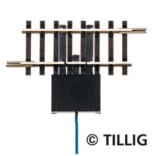 Tillig 83159 Schaltgleis 41,5 mm, zum Auslösen von Schaltvorgängen durch den fahrenden Zug Spur TT
