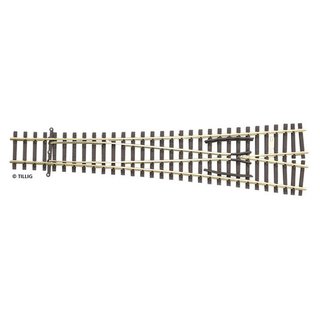 Tillig B 83380 Aussenbogenweiche (ABW) 15 Massstab: TT