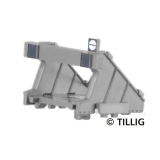 Tillig B 83441 Bausatz 4 Prellböcke, grau Spur: TT