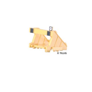 Tillig B 83442 Bausatz 4 Prellböcke, gelb Spur: TT