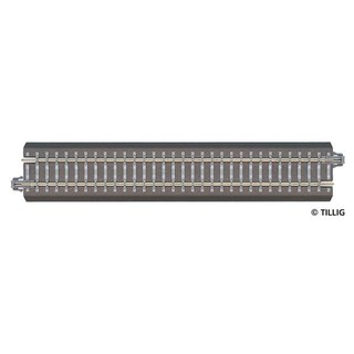 Tillig B 83701 Bettungsgleis - G1 - 166,0 mm Massstab: TT