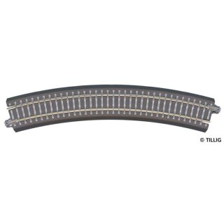 Tillig  83706 Bettungsgleis - R21 - R 353 mm / 30° Spur: TT