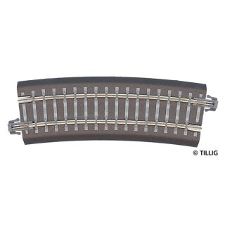 Tillig B 83707 Bettungsgleis - R22 - R 353 mm / 15° Spur: TT