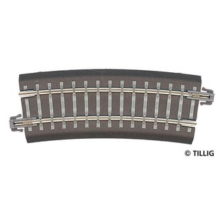 Tillig B 83710 Bettungsgleis - R12 - R 310 mm / 15? Massstab: TT