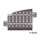 Tillig B 83722 Weichenabzweig, links (G5) Massstab: TT