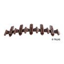 Tillig B 85502 Isolierschienenverbinder, braun  (Beutel...