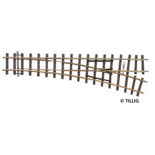 Tillig B 85631 Weiche EW 15?, rechts (H0m) Massstab: H0m