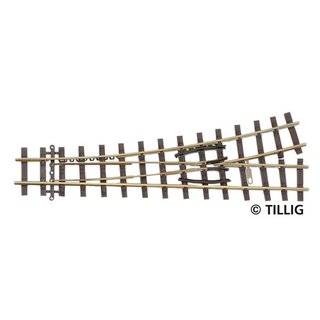 Tillig B 85638 Weiche EW 15?, links (H0e) Massstab: H0e