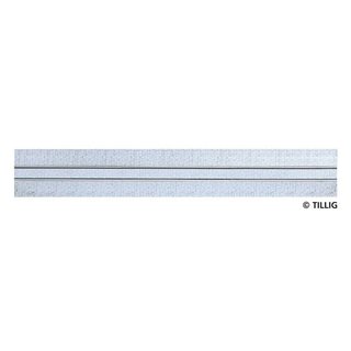 Tillig B 87001 Tramgleis 316,8mm (1-sp) Pflaster Massstab: H0