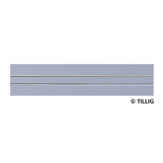 Tillig B 87007 Tramgleis 211,2mm (1-sp) Asphalt Massstab: H0