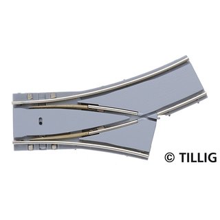 Tillig B 87144 Y-Weiche links Asphalt