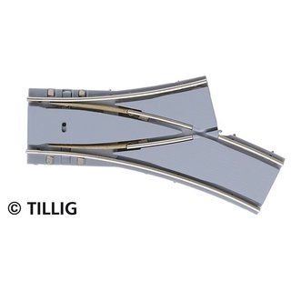 Tillig B 87149 Y-Weiche rechts Asphalt