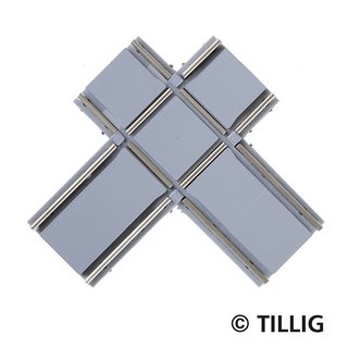 Tillig B 87229 90? Kreuzung asym. Asphal