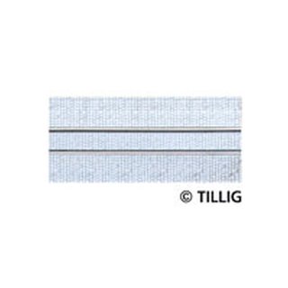 Tillig B 87511 Tramgleis 105,6mm (1-sp) Pflaster Massstab: H0