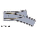Tillig B 87649 Y-Weiche rechts Asphalt