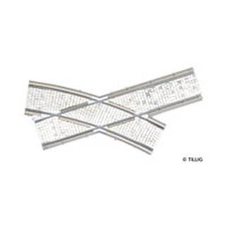 Tillig B 87663 Bogenkreuzung links Pflas