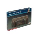 ITALERI 510005615 1:35 Dock mit Treppe