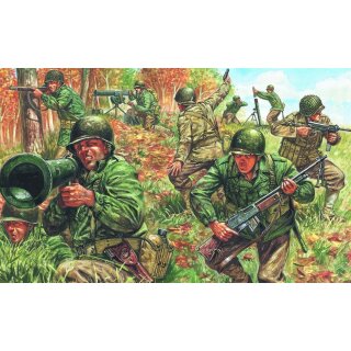 ITALERI 510006046 1:72 2nd WW Amerikanische Infanterie