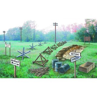 ITALERI 510006049 1:72 Zubehör Schlachtfeld WWII