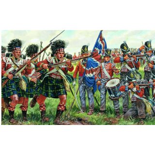 ITALERI 510006058 1:72 Britische & Schottische Infanterie