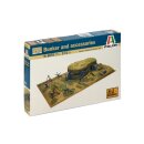 ITALERI 510006070 1:72 WWII - Zubehörteile und Bunker