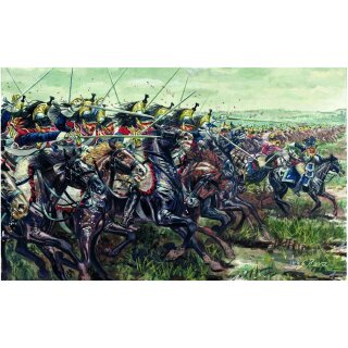 ITALERI 510006084 1:72 Napoleon. Kriege - Franz.Kürassiere