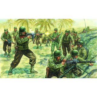 ITALERI 510006120 1:72 WWII Amerikanische Infanterie