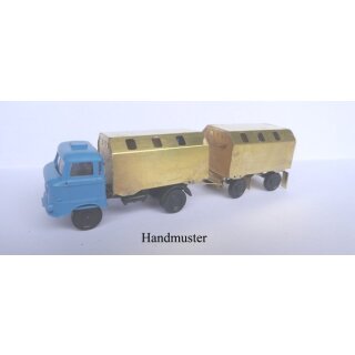 TT-Koch 10-21622 W 50 Hängerzug LAK, zivil  Maßstab: 1:120