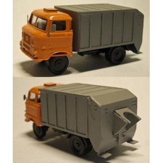 TT-Koch 10-21710 W 50 Pressmüllaufbau, orange/grau Maßstab: TT