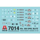 ITALERI 510007014 1:72 WWII Dt. Kfz. 305 3to.Transport LKW