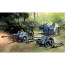 ITALERI 510007026 1:72 German Guns Set: PAK35-PAK40-FLAK38