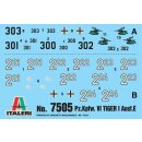 ITALERI 510007505 1:72 Pz.Kpfw.VI Tiger I Ausf. E