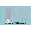 ITALERI 510007507 1:72 PzKpfw. III Ausf. J Fast Ass. Kit