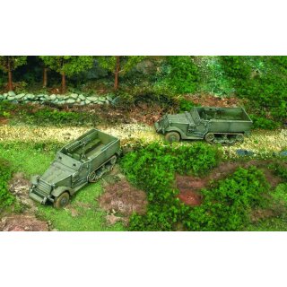 ITALERI 510007509 1:72 M3A1 Half Track